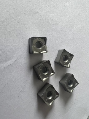 Inserções de trituração da ferramenta de corte da lâmina de corte SNMU130508 do metal das inserções do carboneto de tungstênio do ferro fundido do OEM