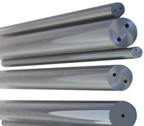 Carboneto de tungstênio reto duplo Rod Polished de aço do furo 3.2mm a 20.2mm