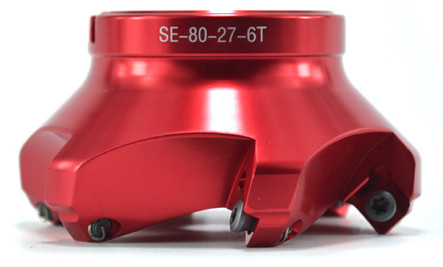 Cabeça de cortador de alumínio Shell Milling Cutter de alta velocidade da trituração de cara SE12