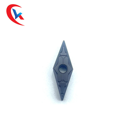 Ferramenta de gerencio VNMG160404-TM do Nc que processa as peças de aço, inserções de aço inoxidável do carboneto de tungstênio