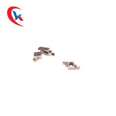 GER-E Largura do Slot 1,0-4,5mm Aresta de Corte 2 Insertos por Pacote 10 Insertos de Metal Duro para Ranhura