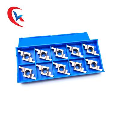 GER-E Largura do Slot 1,0-4,5mm Aresta de Corte 2 Insertos por Pacote 10 Insertos de Metal Duro para Ranhura
