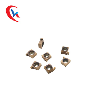 Carboneto de bronze do revestimento da ferramenta automática modelo do torno 6GR que sulca as inserções HRA91.8