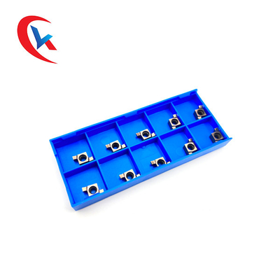 8GR Revestimento PVD Pastilhas de carboneto ranhuradas 10 pastilhas por pacote para máquinas CNC
