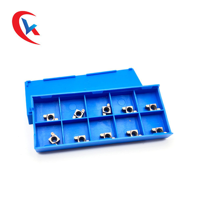 Revestimento PVD 8GR-R 10 pastilhas por pacote Compatível com máquinas CNC Pastilhas de ranhura de metal duro