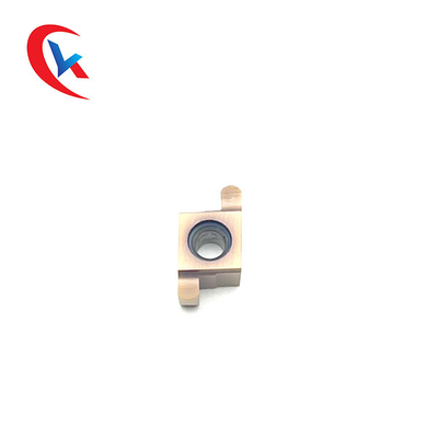 Luz de GER200-100CR - PVD cinzento processou o carboneto dos Workpieces que sulca inserções