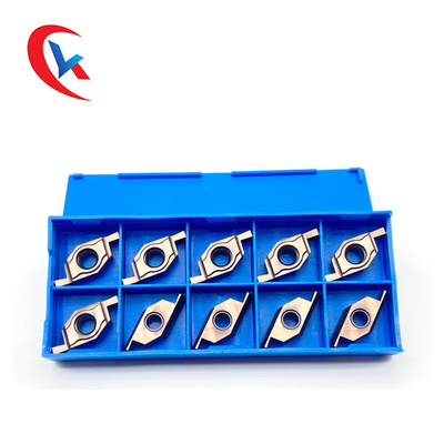 O carboneto de tungstênio da lâmina VB1604R-150 do CNC introduz o entalho do carboneto da ferramenta que sulca inserções