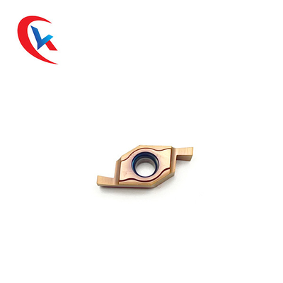 O carboneto de tungstênio da lâmina VB1604R-150 do CNC introduz o entalho do carboneto da ferramenta que sulca inserções