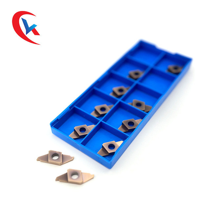TKF16R200-S16 para a largura de entalhe giratória 1.0-3.0mm dos tornos PVD que revestem ProcessingCarbide que sulca inserções