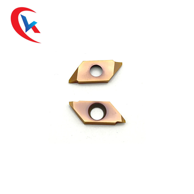 Inserções de gerencio de revestimento de bronze do carboneto de tungstênio da lâmina do carboneto do cortador TTPS60FR4B da linha de HRA 91,8