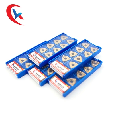 Revestimento químico especial das especificações completas de WNMG080404-TM para as inserções de aço do carboneto de tungstênio das peças