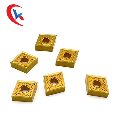 O carboneto de tungstênio de CNMG120404-TM introduz o revestimento químico para as peças de aço