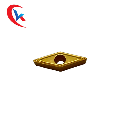 O amarelo de VBMT110304-HQ revestiu quimicamente inserções furando para as inserções de aço do carboneto de tungstênio