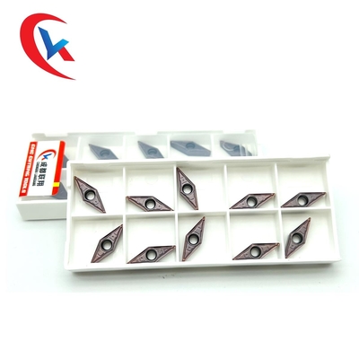 Inserções de revestimento físicas do carboneto de tungstênio de VBMT110304-MV com 2 de ponta
