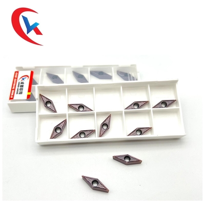 Inserções de revestimento físicas do carboneto de tungstênio de VBMT110304-MV com 2 de ponta