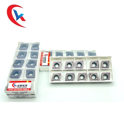 As inserções de revestimento físicas do carboneto de tungstênio CCMT120404 vestem - resistente