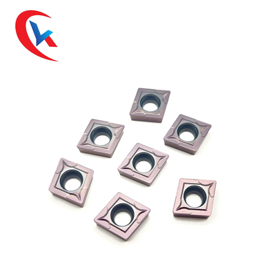 As inserções de revestimento físicas do carboneto de tungstênio CCMT120404 vestem - resistente