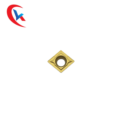 O carboneto de tungstênio CCMT09T304 introduz o revestimento químico para as peças de aço