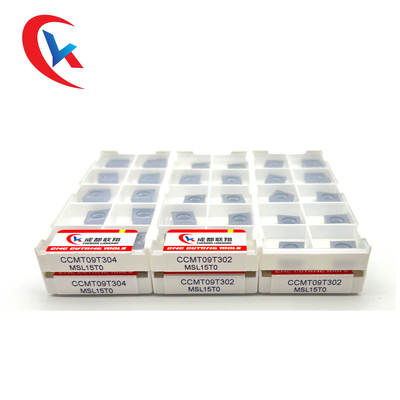 O carboneto de tungstênio CCMT09T304 introduz o revestimento físico de terminação de aço inoxidável