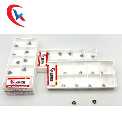 Revestimento físico de terminação de aço inoxidável de WBGT060202 L-F Tungsten Carbide Inserts