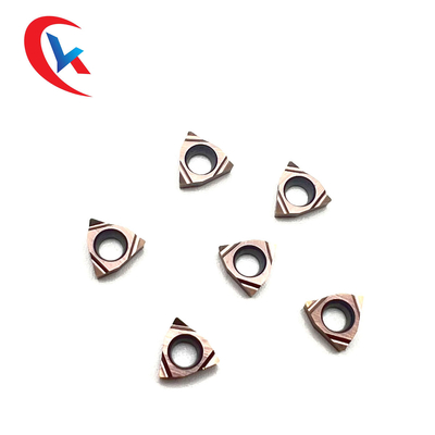 Revestimento físico de terminação de aço inoxidável de WBGT060202 L-F Tungsten Carbide Inserts
