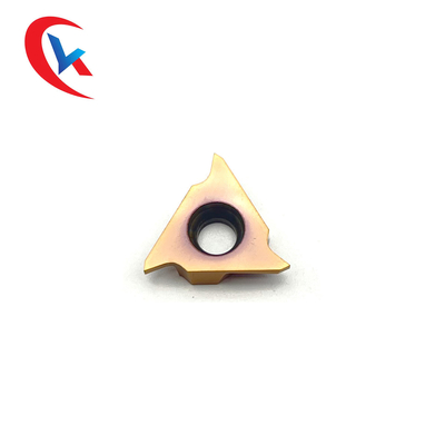 GBA43R100 corte de ponta físico de bronze do revestimento três e entalho do carboneto da ferramenta que sulca inserções