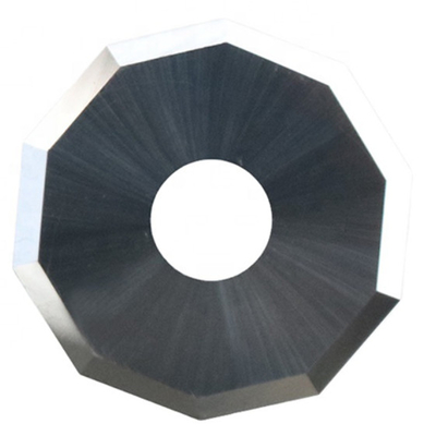 Lâmina circular de aço inoxidável do carboneto de tungstênio para a lâmina de cortador do papel da máquina da fibra