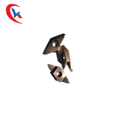 O corte TKF16R150-S16 e o entalho do carboneto de tungstênio introduzem o carboneto que sulca inserções