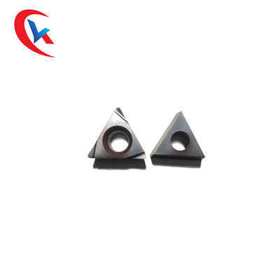 A inserção do corte do carboneto de tungstênio de TPGH090204L para a perfuração introduz ferramentas de gerencio fazendo à máquina do torno de aço inoxidável do CNC