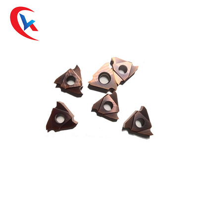 TGF32R320 Indexable que sulca o carboneto de tungstênio da inserção introduz o carboneto que sulca inserções