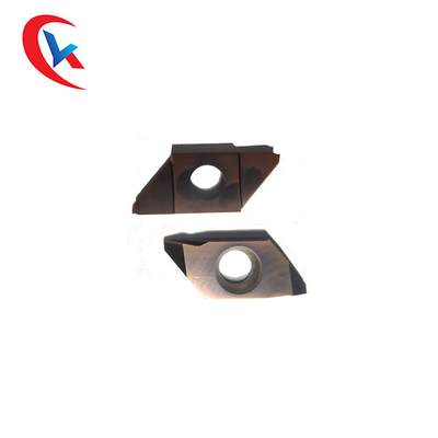 Inserções de aço inoxidável de trituração do carboneto de tungstênio das ferramentas de corte do entalhe do metal da ferramenta do entalhe do OEM TBPA60FR00