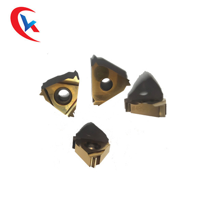 Ferramentas de gerencio do CNC 16NR14BSPT que rosqueiam inserções externos do carboneto de tungstênio da ferramenta de rosqueamento da inserção do carboneto
