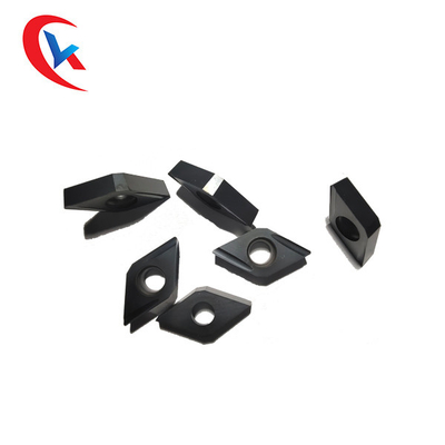 A ferramenta do torno do carboneto da perfuração de Cermeted introduz inserções moventes do carboneto de tungstênio da lâmina do cermet da máquina do revestimento do CVD