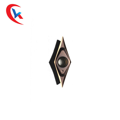 Vista - o carboneto de gerencio resistente das inserções VCGT110302ML do carboneto de tungstênio do CNC que sulca inserções