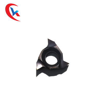 Lâmina 06NRA60 92 HRC do NC da ferramenta de rosqueamento da inserção do carboneto do CNC para o torno do metal