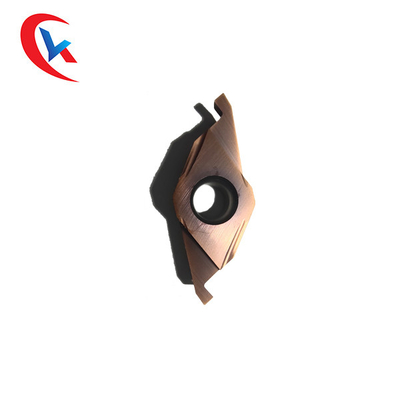 O carboneto de tungstênio da lâmina VB1604R-150 do CNC introduz o entalho do carboneto da ferramenta que sulca inserções
