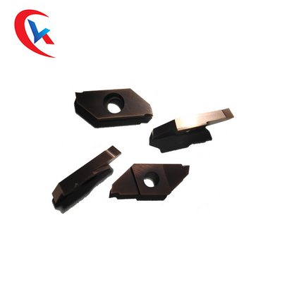 O torno do CNC do carboneto das ferramentas de corte do metal que sulca ferramentas introduz o carboneto do revestimento do PVC de CTPA30FR que sulca inserções