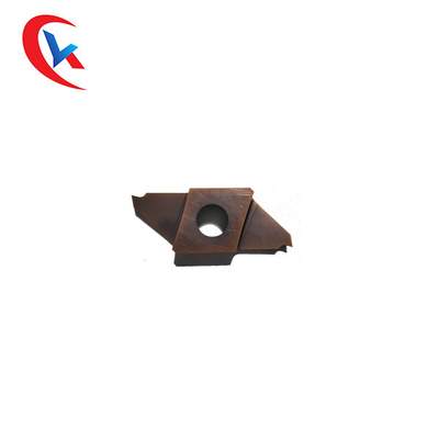As inserções das ferramentas de corte do CNC do carboneto do ISO e o PVC alto da resistência de desgaste revestiram o carboneto que sulca inserções