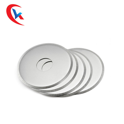 Lâminas circulares Grey Tungsten Carbide Cutting Disc da talhadeira da grão fina com borda afiada