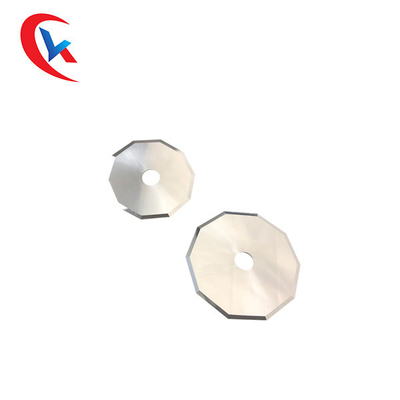 Carboneto em volta das lâminas circulares da talhadeira 89 HRC para cortar as lâminas circulares da talhadeira da tela de papel