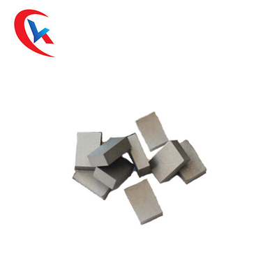 Cubo quadrado Cusotmized das peças do desgaste do carboneto de tungstênio para moer