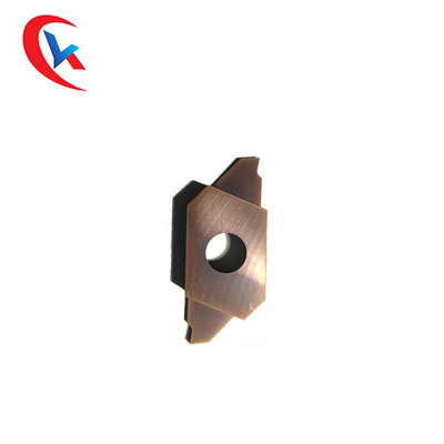 O carboneto de tungstênio introduz as inserções da ferramenta do torno que cortam o CNC do entalhe personalizou o carboneto que sulca inserções