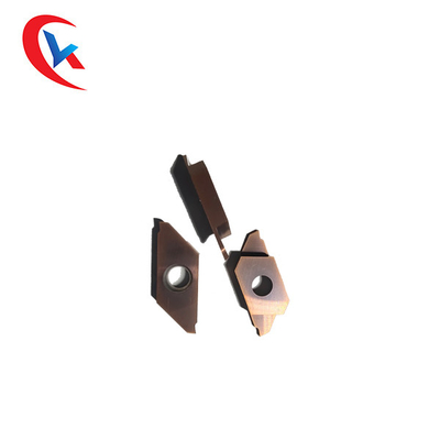 O carboneto de tungstênio introduz as inserções da ferramenta do torno que cortam o CNC do entalhe personalizou o carboneto que sulca inserções