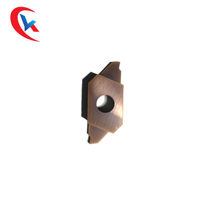 O carboneto de tungstênio introduz as inserções da ferramenta do torno que cortam o CNC do entalhe personalizou o carboneto que sulca inserções