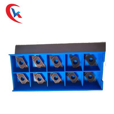 O carboneto de tungstênio introduz as inserções da ferramenta do torno que cortam o CNC do entalhe personalizou o carboneto que sulca inserções
