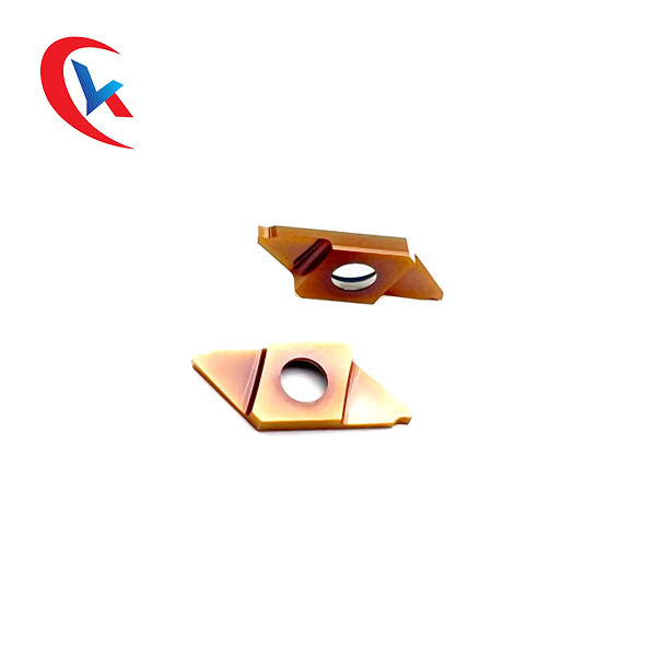 o revestimento de bronze da borda dobro para a série automática do CTP do torno utiliza ferramentas o carboneto que sulca inserções