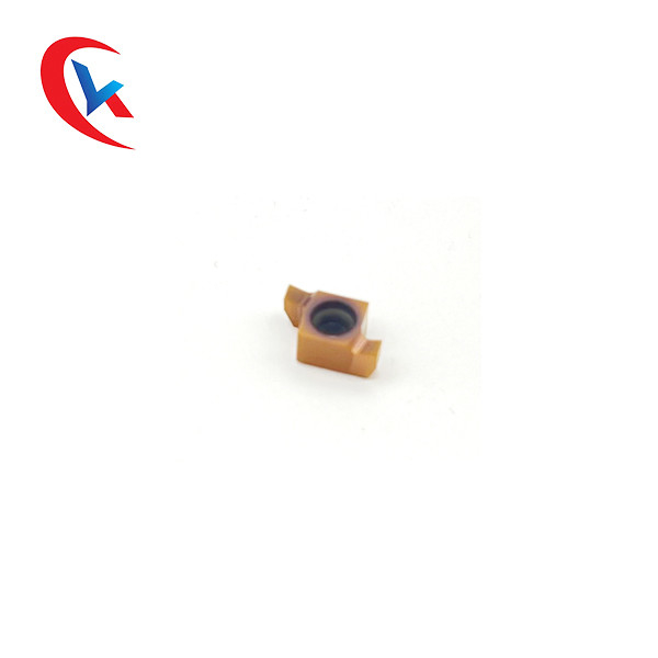8GR Revestimento PVD Pastilhas de carboneto ranhuradas 10 pastilhas por pacote para máquinas CNC