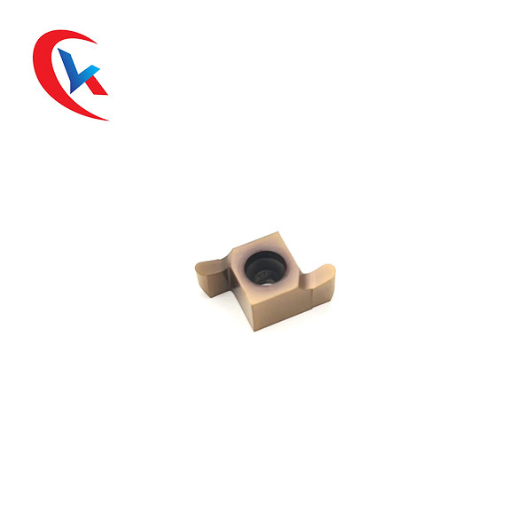 Revestimento PVD 9GR-R 10 pastilhas por pacote Compatível com máquinas CNC Pastilhas de ranhura de metal duro